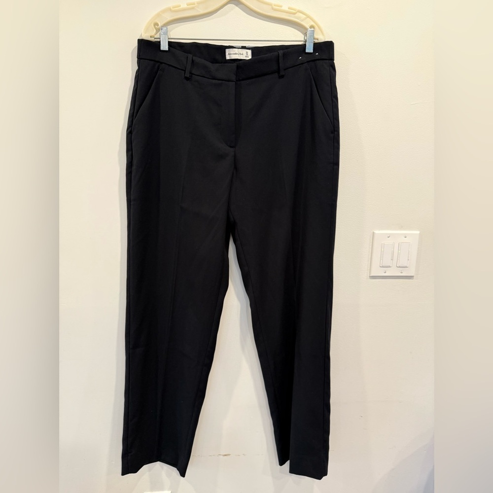 🔥Abercrombie & Fitch Black Tailored Trousers🔥